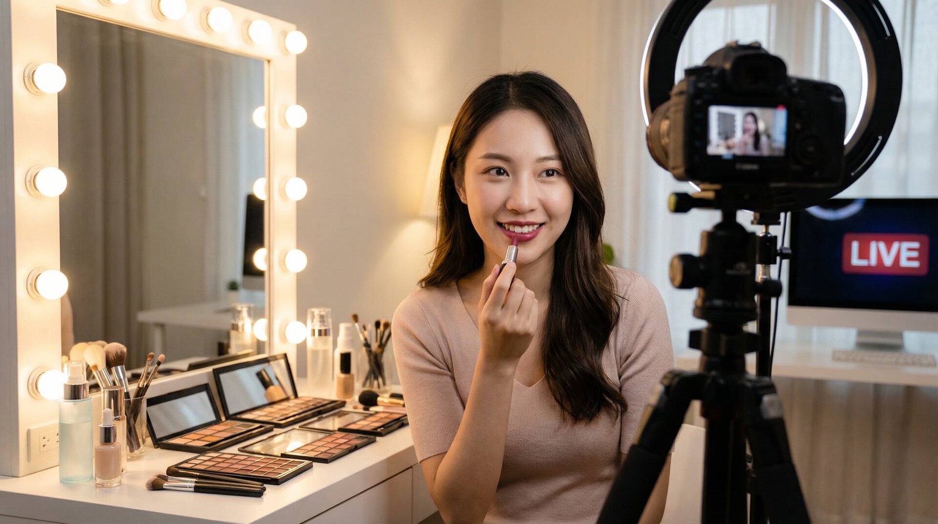 韩漫网址-美妆视频演示